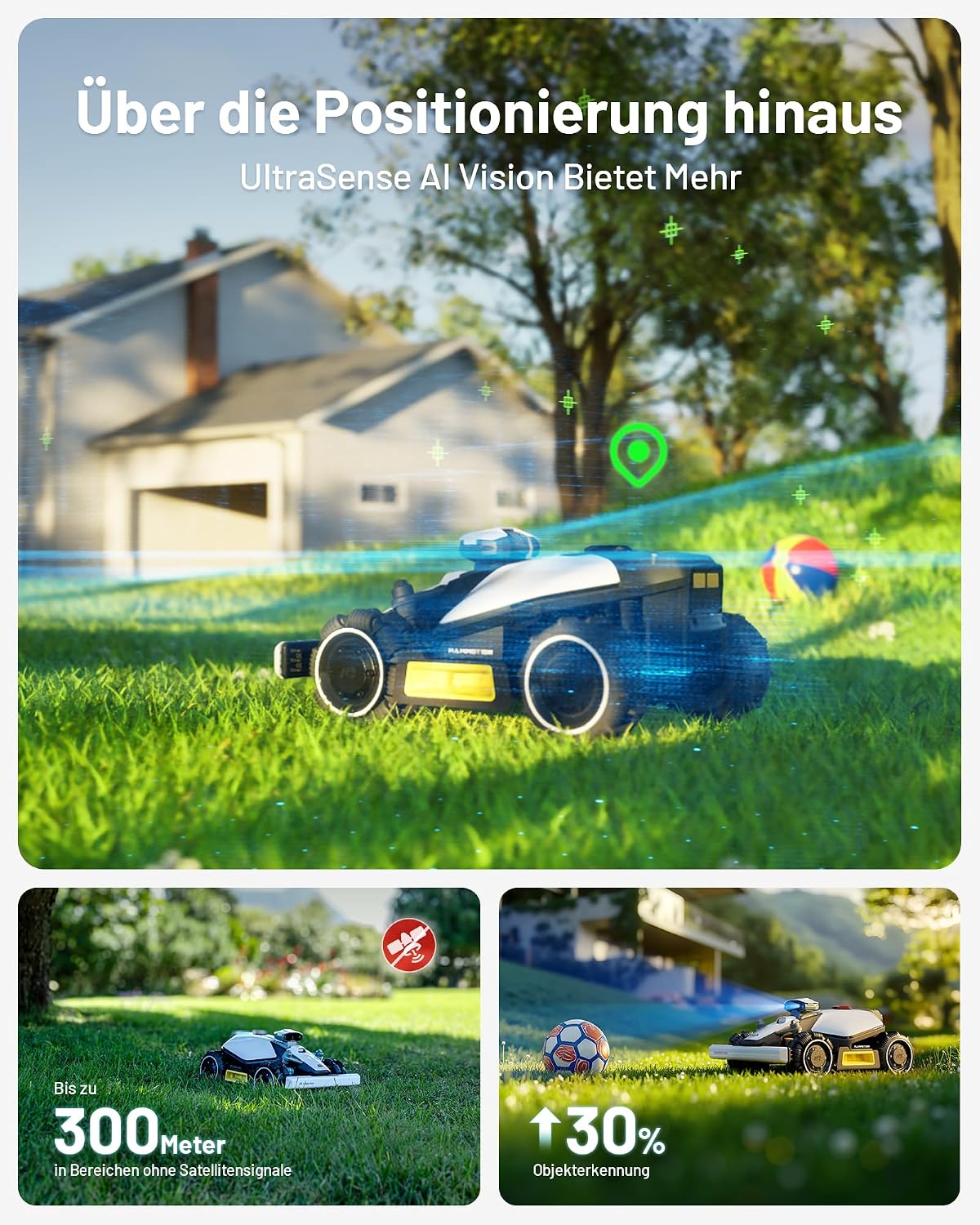 MAMMOTION LUBA 2 AWD 1000 Mähroboter